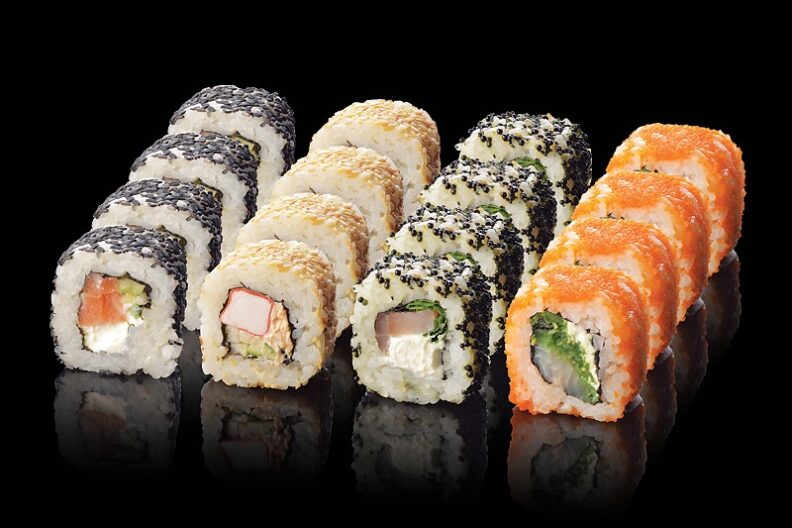 Sushi zestaw nr. 1 (16 kawałków)