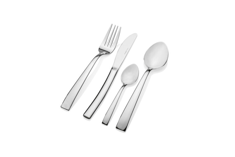 Metal cutlery set