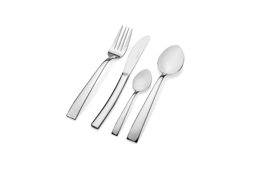 Metal cutlery set