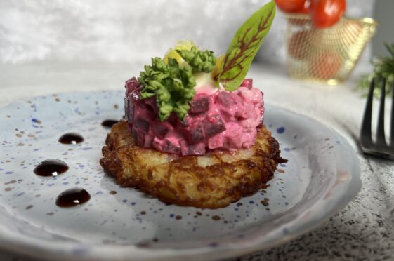 Beetroot tartare